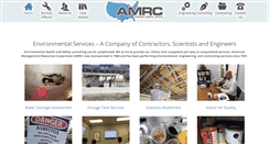Desktop Screenshot of amrc-environmental.com